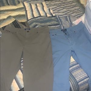 Two pairs of ralph lauren polo pants
